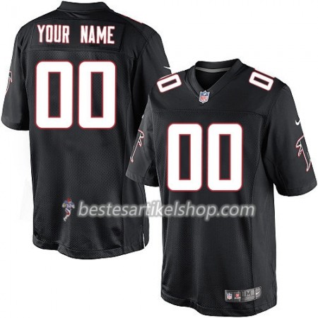 Herren Atlanta Falcons Trikot Schwarz - Personalisiert